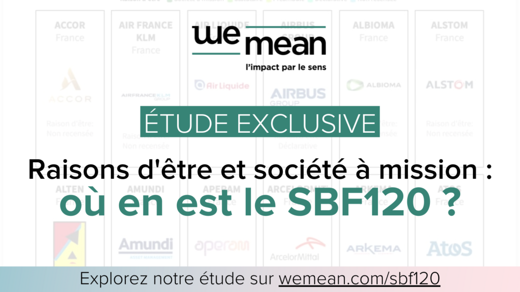 SBF120 étude exclusive WEMEAN